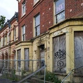 des immeubles abandonnés dans le centre de Belfast