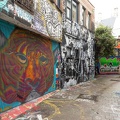 La ruelle aux graffitis